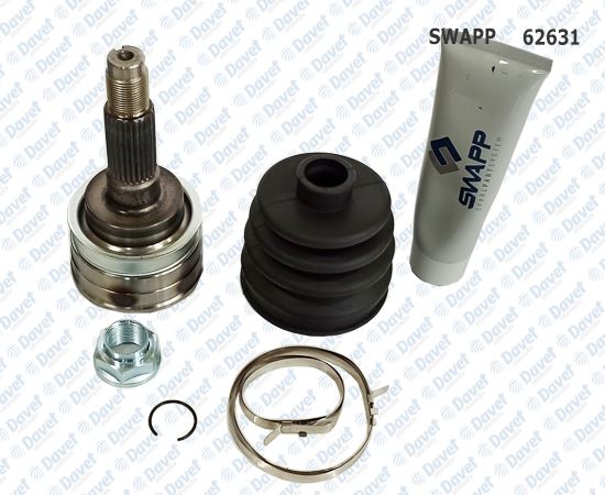 MZ-1007 Aks Kafasi Sol-Sag On Dis Mazda 323 Iv (Bg) 1.5i 26x22x56 Uzunluk 152mm 1989-1994